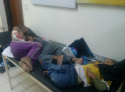 اصابة اطفال في تعز