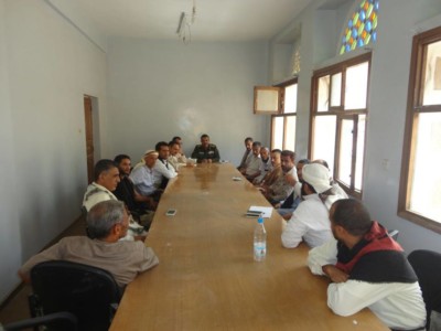 اجتماع قيادة شرطة محافظة تعز